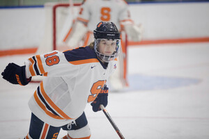 Allie Olnowich scored five goals and seven assists over 131 games in her Syracuse career.