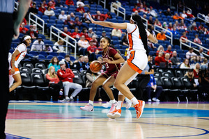 No. 20 Syracuse couldn’t contain or match FSU’s guard tandem of Ta’Niya Latson and O’Mariah Gordon, leading to an early ACC Tournament exit.